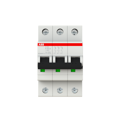 S 203-K63 INTERRUPTOR AUTOMÁTICO 63A 3P